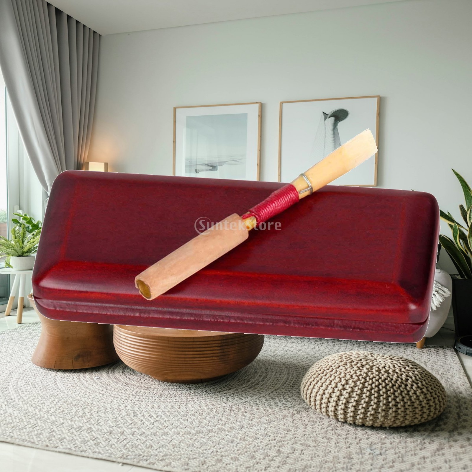 Musical Instrument Reed - Wooden Oboe Reeds Storage Case Double