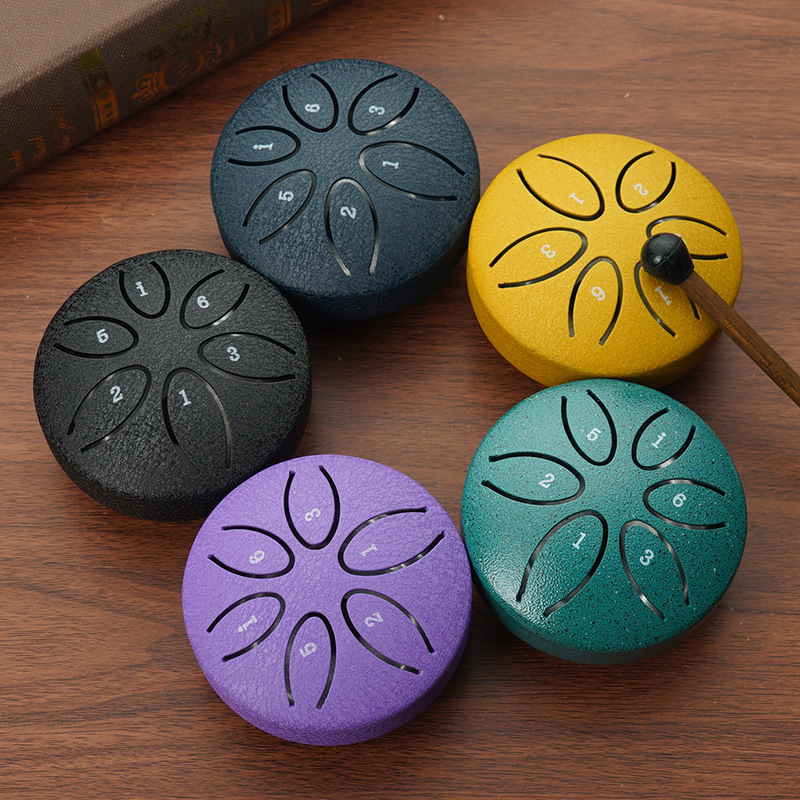 Tongue Drum Steel - Mini Metal Steel Tongue Drum 3