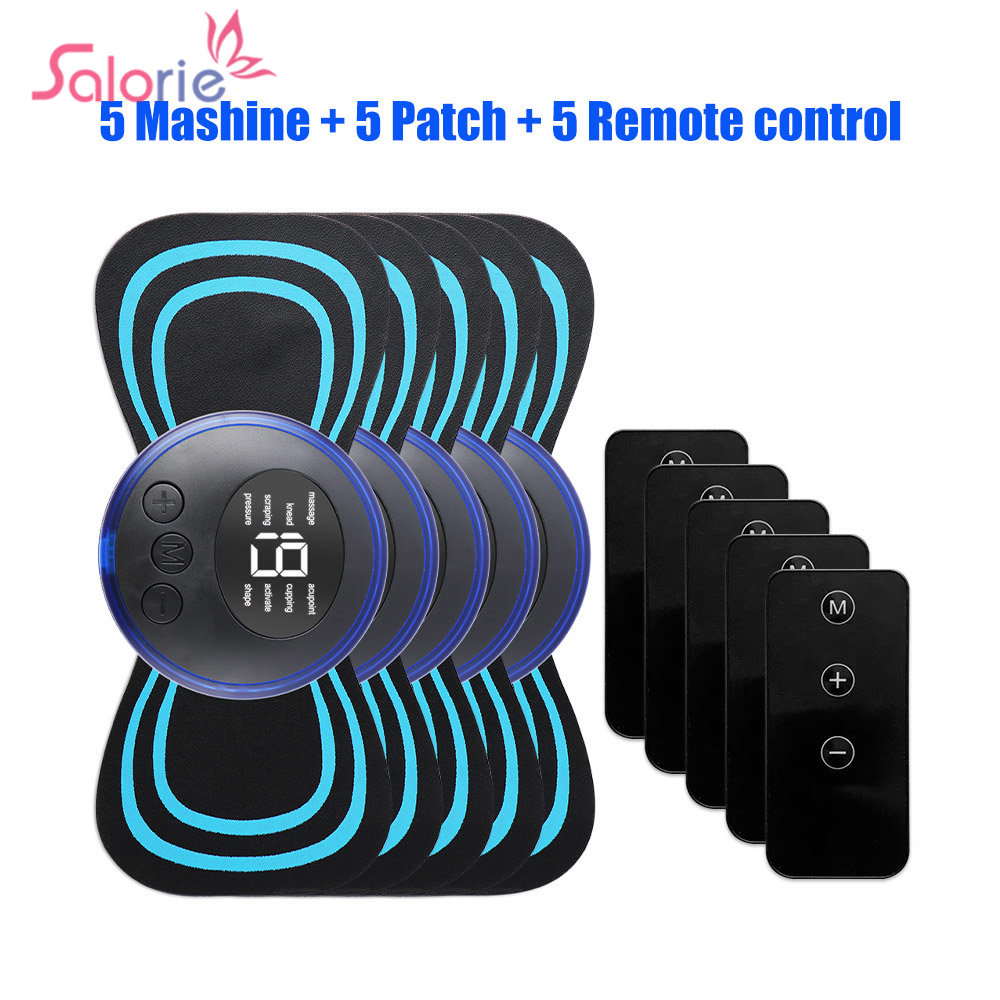 Vibraslap Percussion - 5pcs set Neck Back Massager Sticker