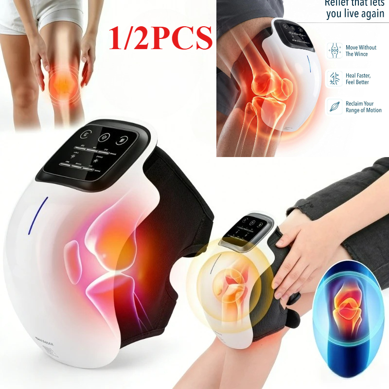Vibraslap Percussion - Smart Multifunctional Protable Knee Massager for