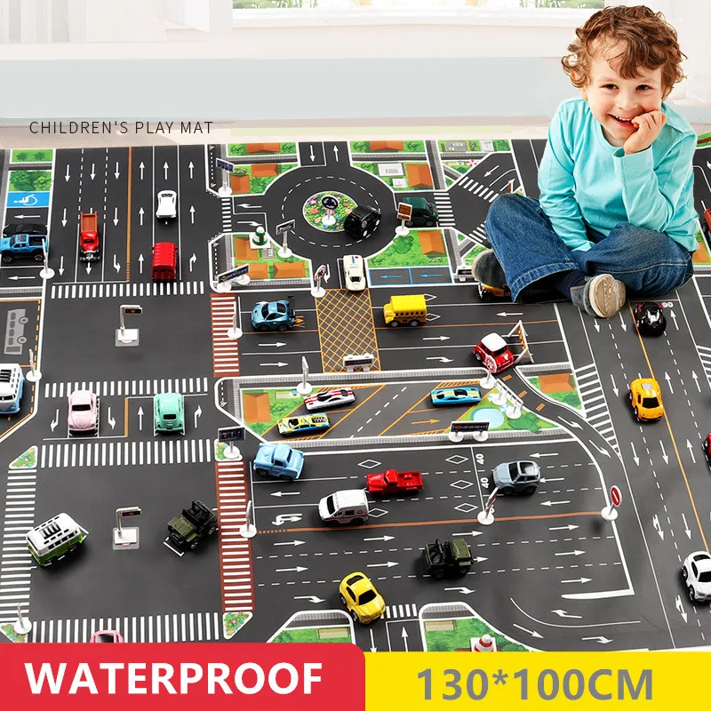 Musical Instrument Park - Baby Play Mat City Traffic Car