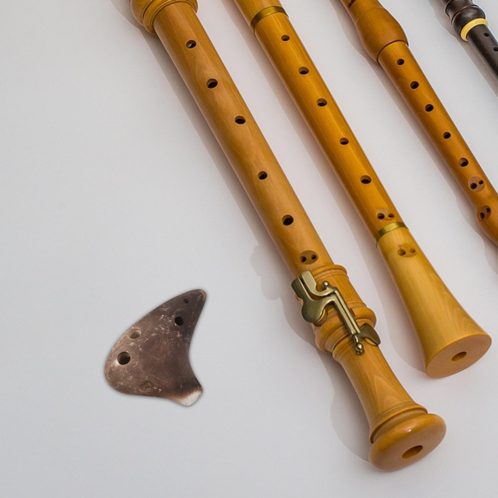 Musical Instrument Family - Mini 6 Hole Ocarina Portable Lightweight