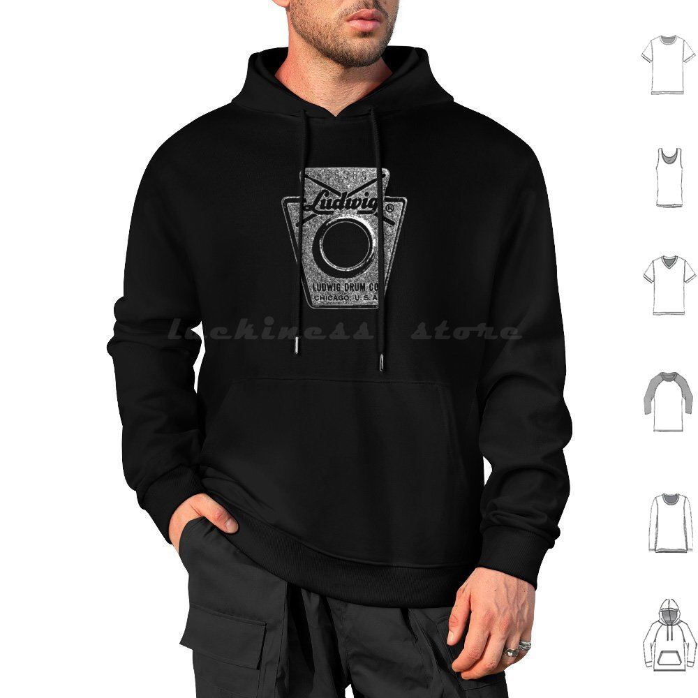 Ludwig Drums Hoodies Long Slee - огляд і ціна Musical Instrument Family