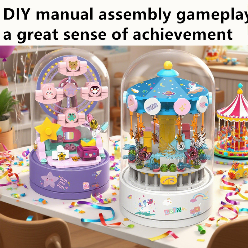 Building Block Music Box Flowe - огляд і ціна Musical Instrument Park