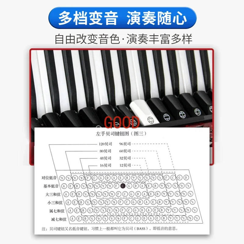 Parrot Brand Bayan Accordion M - огляд і ціна Musical Instrument Brands