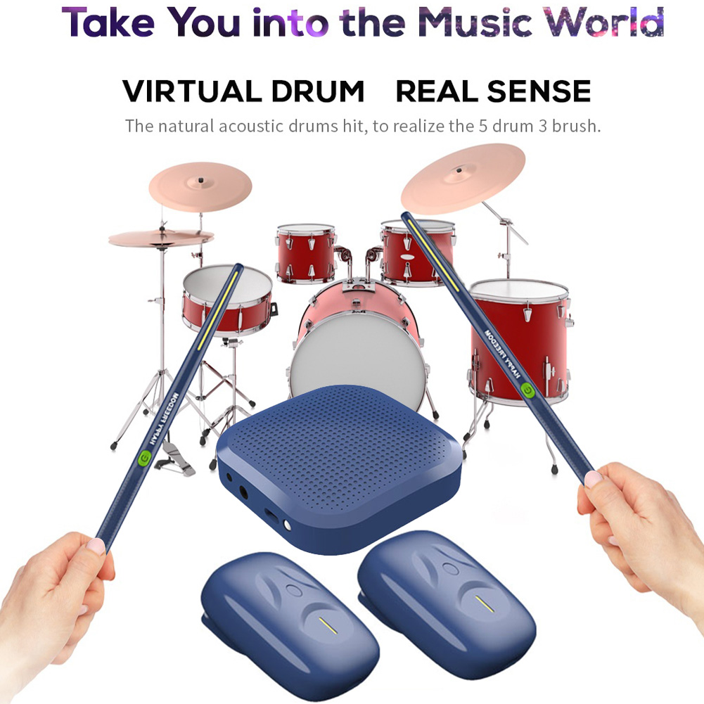 Somatosensory Virtual Drum Kit - огляд і ціна Musical Instrument Virtual
