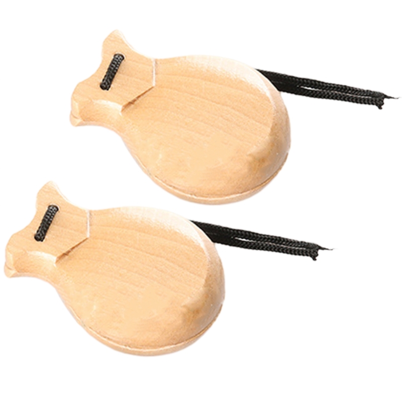 2 Pcs Wood Spanish Castanets F - огляд і ціна Musical Instrument Clapper