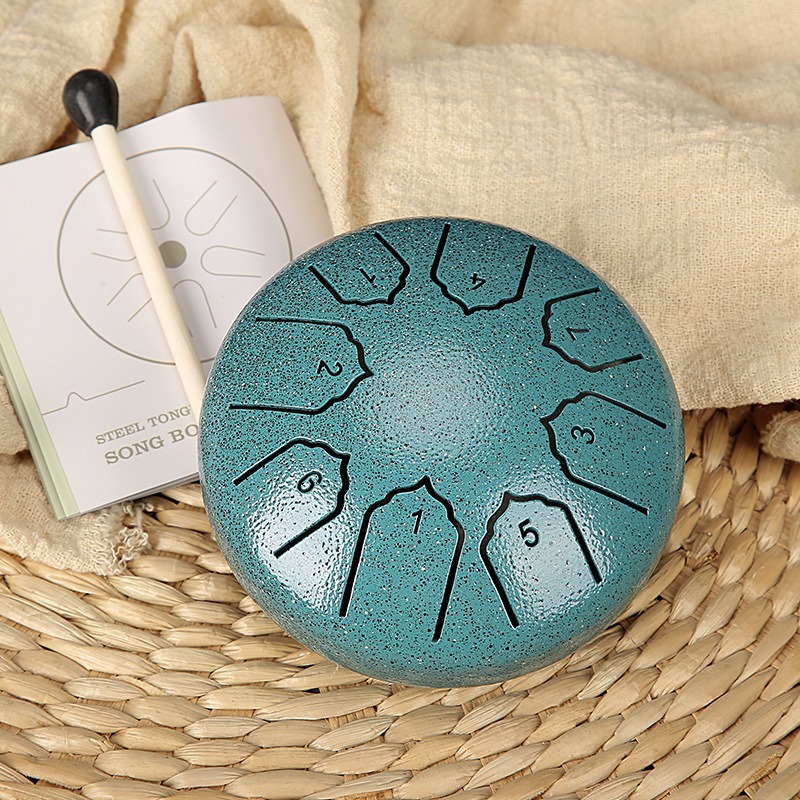 Mini Steel Tongue Drum 4 Inch  - огляд і ціна Musical Instrument Family