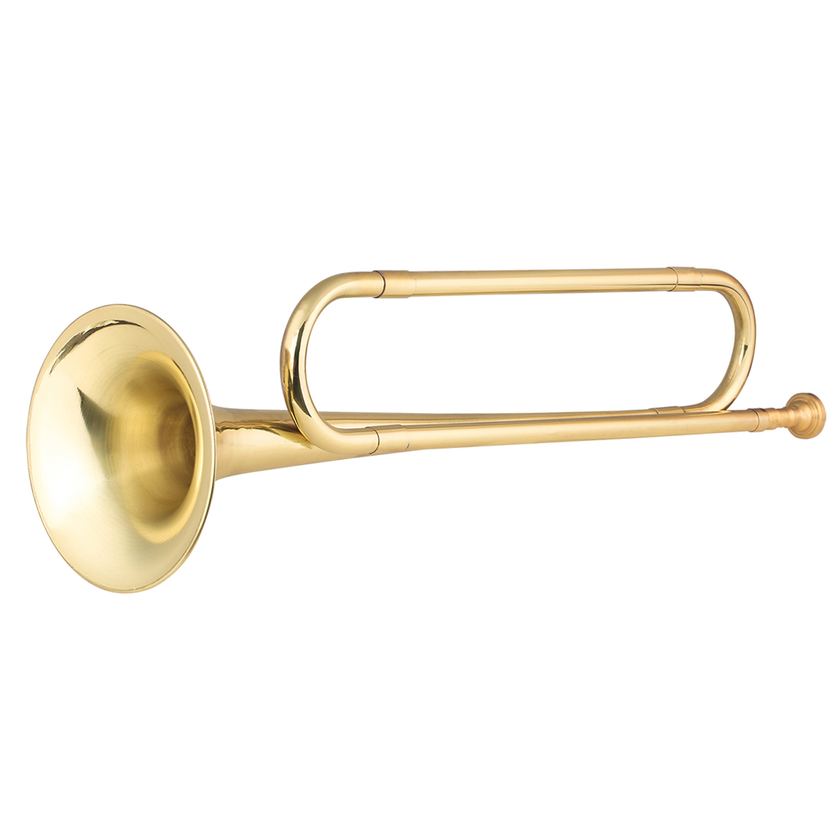 Brass C Bugle Call Gold-Plated - огляд і ціна Musical Instrument Cornet