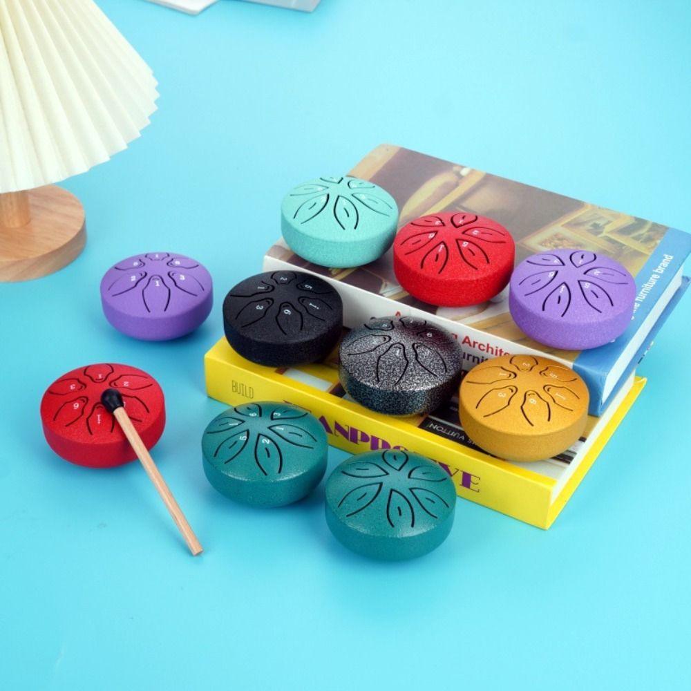 6-Tone Steel Tongue Drum Set M - огляд і ціна Tongue Drum Steel