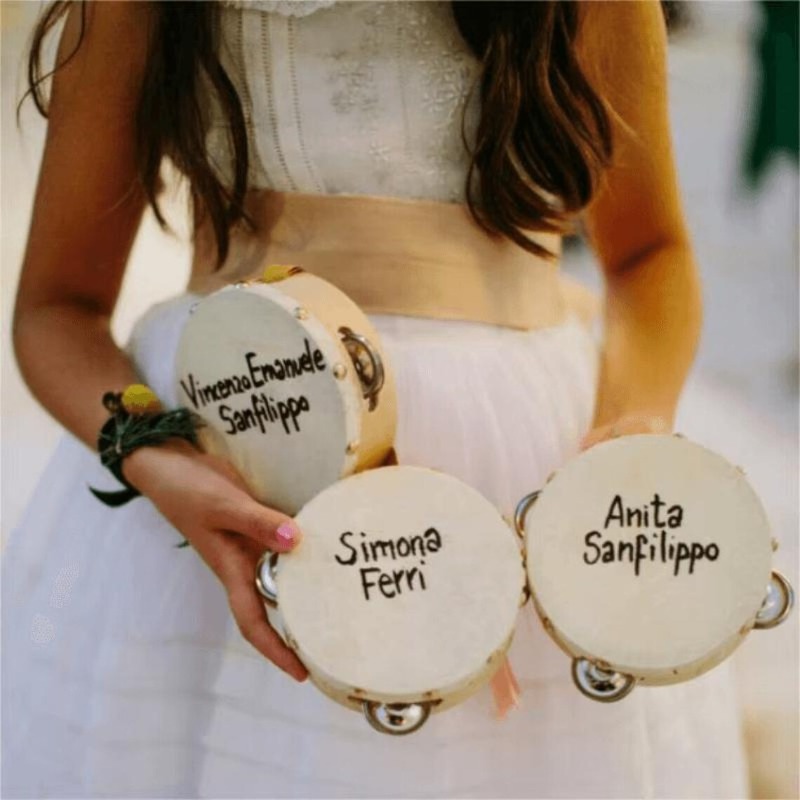 3/5PCS ﻿ Wedding Tambourine Dr - огляд і ціна Musical Instrument With Names