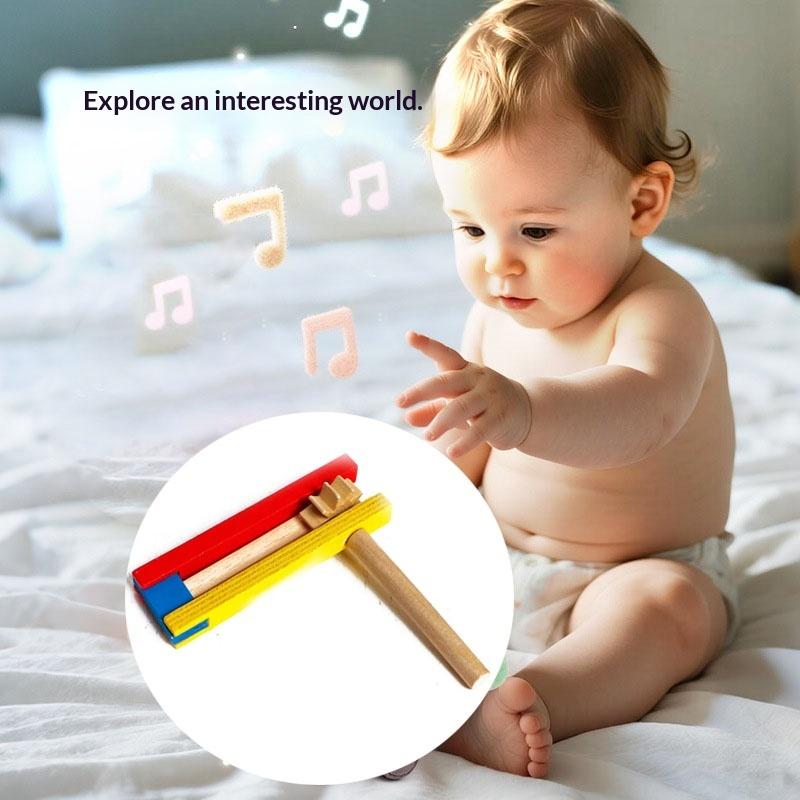 1Pc Wooden Clapper Kids Rhythm - огляд і ціна Musical Instrument Clapper