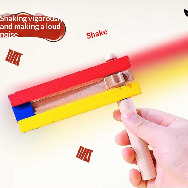 1Pc Wooden Clapper Kids Rhythm - огляд і ціна Musical Instrument Clapper