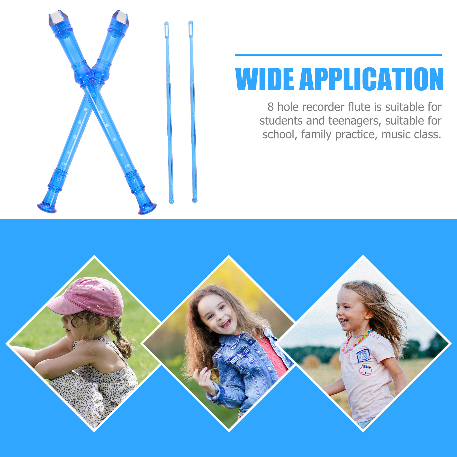 2Pcs Soprano Recorder 8 Holes  - огляд і ціна Musical Instrument Family