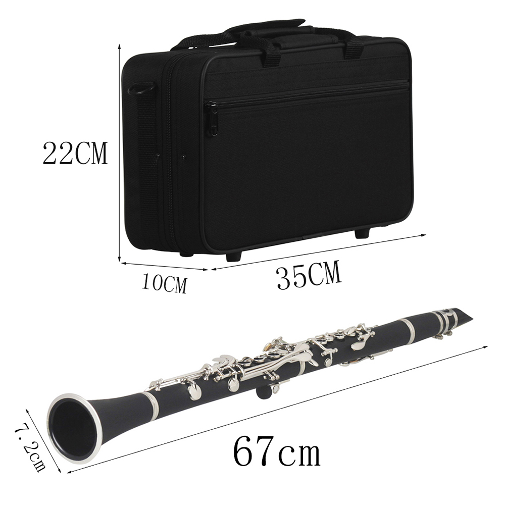 SLADE Bb Clarinet 17 Keys Bake - огляд і ціна Musical Instrument Reed