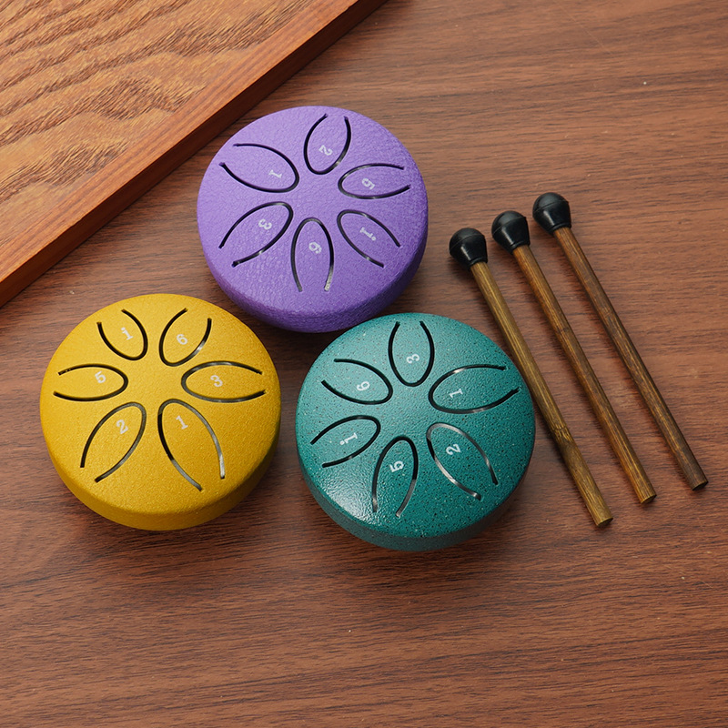 Mini Metal Steel Tongue Drum 3 - огляд і ціна Tongue Drum Steel