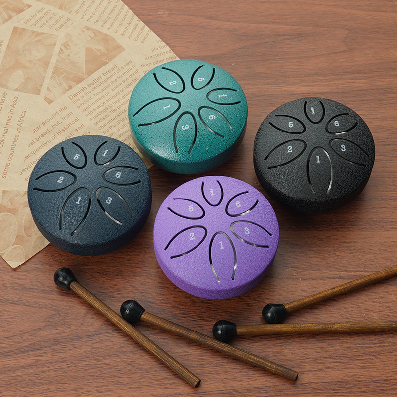 Mini Metal Steel Tongue Drum 3 - огляд і ціна Tongue Drum Steel