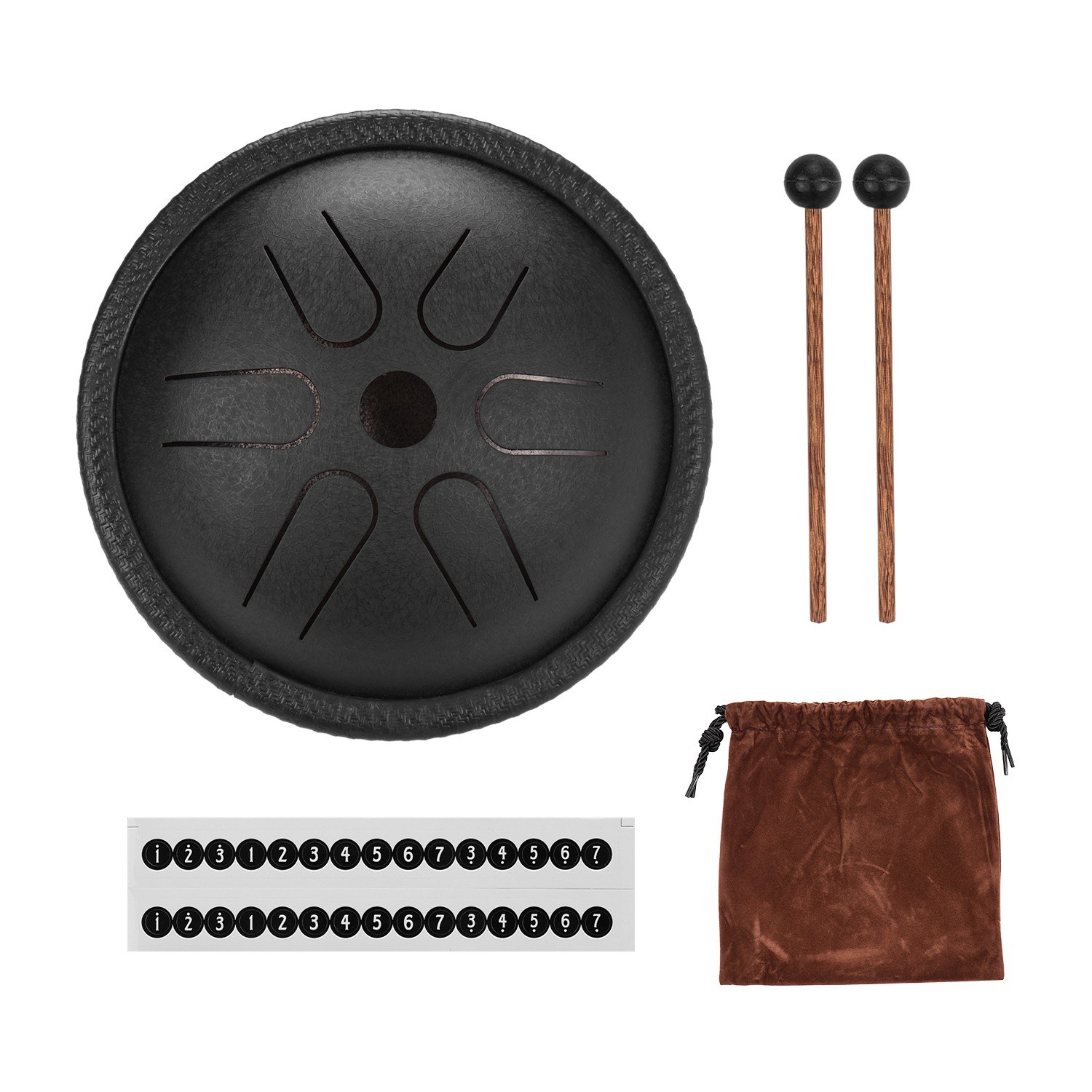 5.5 Inches Mini Steel Tongue D - огляд і ціна Tongue Drum Steel
