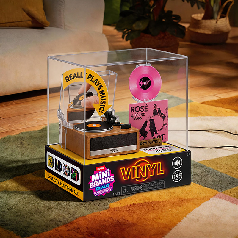 Mini Brands Vinyl Really Works - огляд і ціна Musical Instrument Brands
