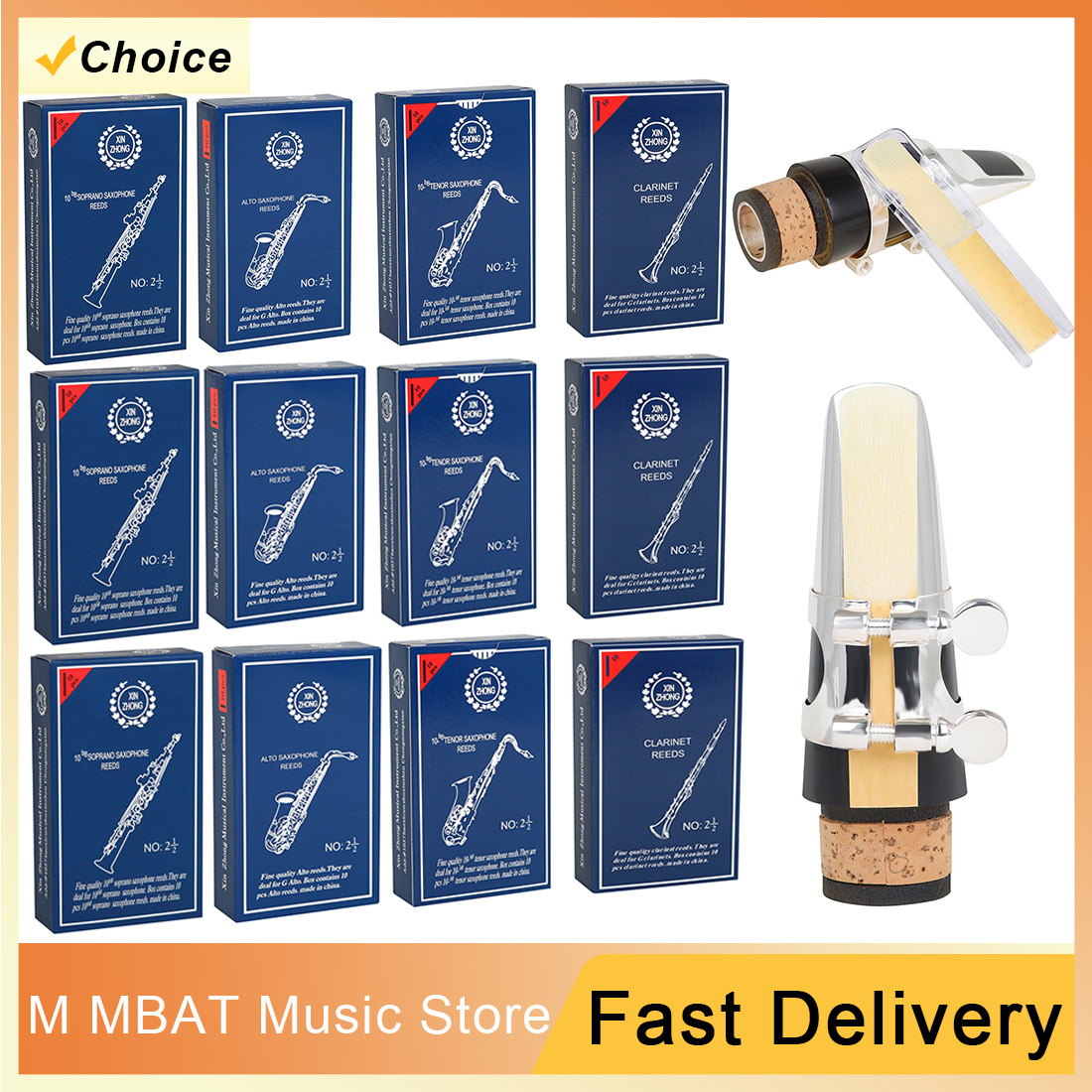 10/20Set 2.5 Soprano/Alto/Teno - огляд і ціна Musical Instrument Reed