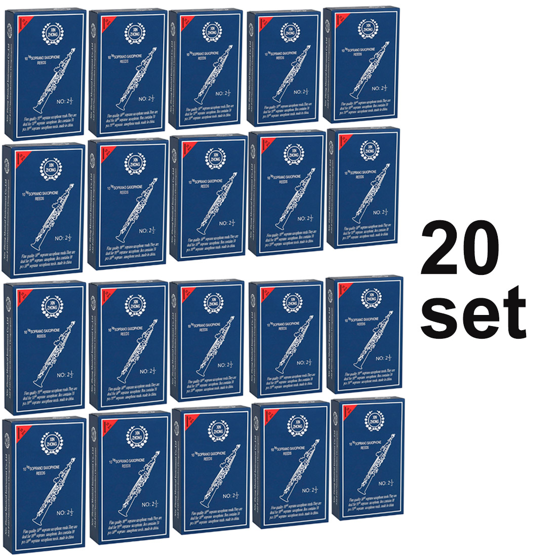 10/20Set 2.5 Soprano/Alto/Teno - огляд і ціна Musical Instrument Reed