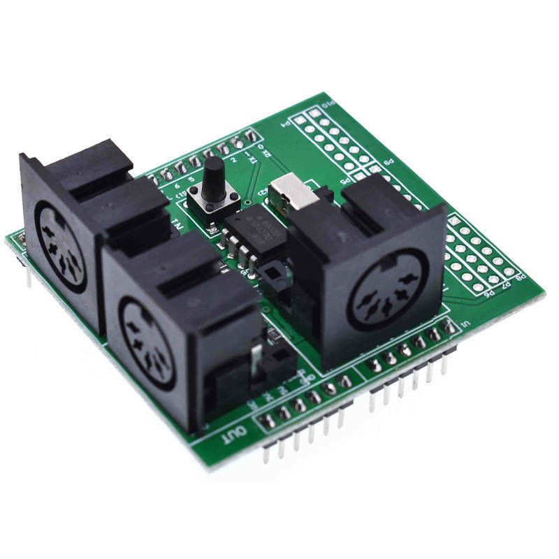 MIDI Shield music adapter boar - огляд і ціна Musical Instrument Digital Interface