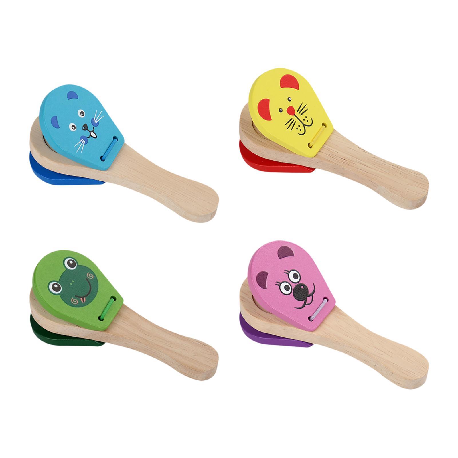 Small Wooden Castanet Clapper  - огляд і ціна Musical Instrument Clapper