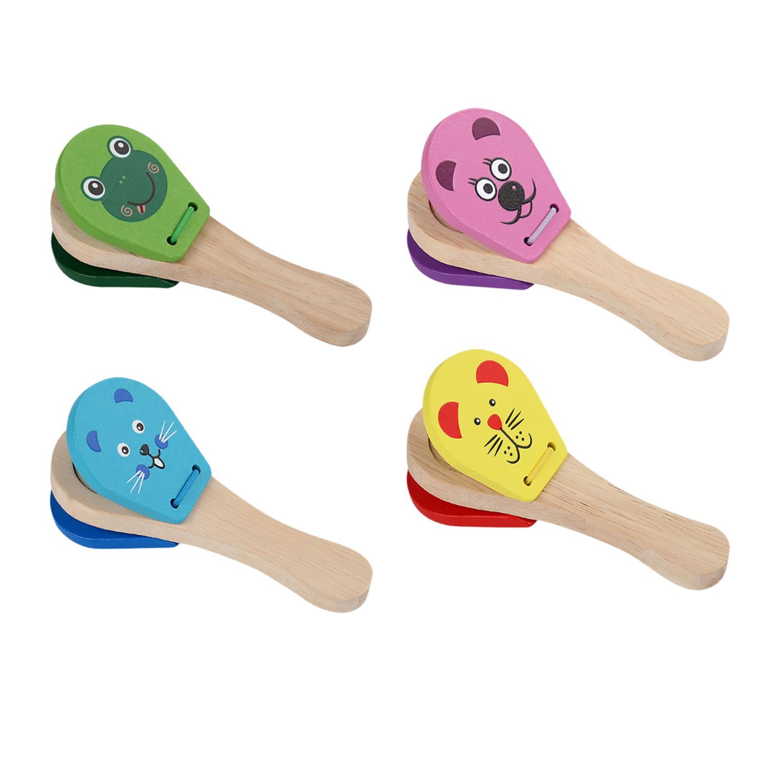 Small Wooden Castanet Clapper  - огляд і ціна Musical Instrument Clapper