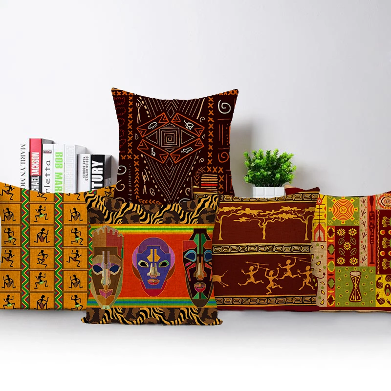 Retro African Woman Cushion Co - огляд і ціна Musical Instrument Of Africa