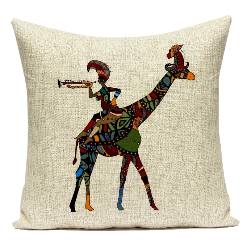 Retro African Woman Cushion Co - огляд і ціна Musical Instrument Of Africa