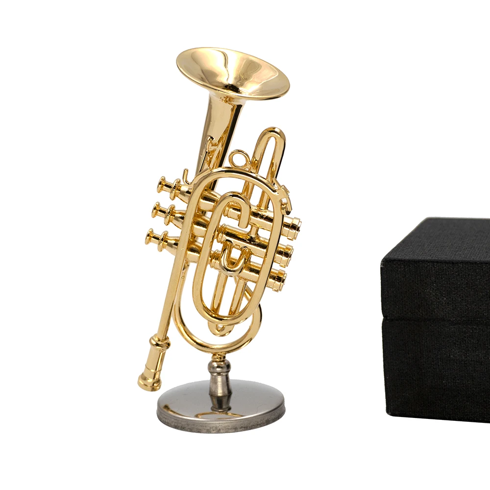1Pcs Miniature Copper Cornet M - огляд і ціна Musical Instrument Cornet