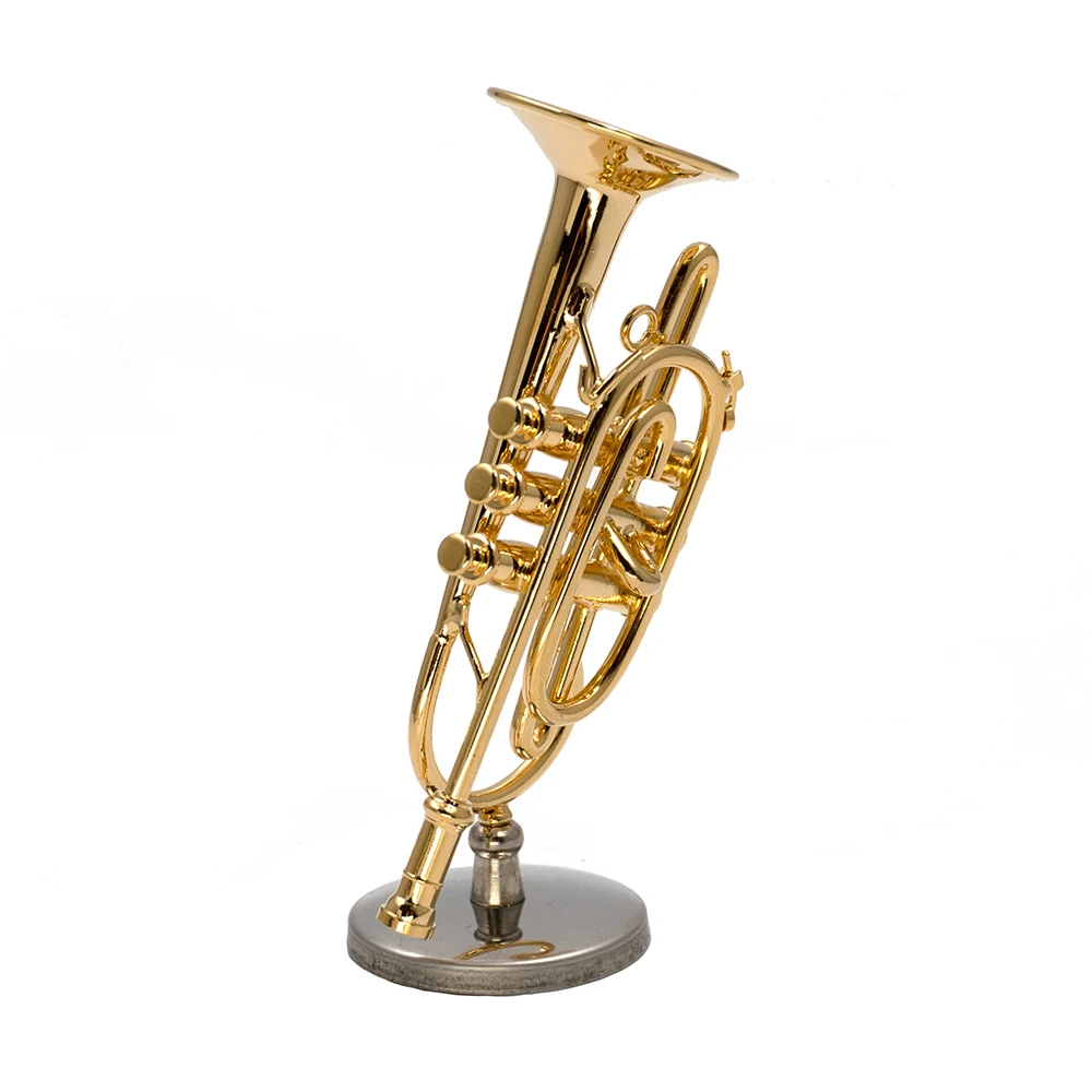 1Pcs Miniature Copper Cornet M - огляд і ціна Musical Instrument Cornet