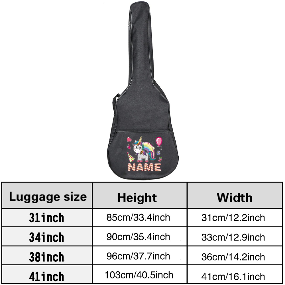 Customized Name Guitar Bag 36- - огляд і ціна Musical Instrument With Names
