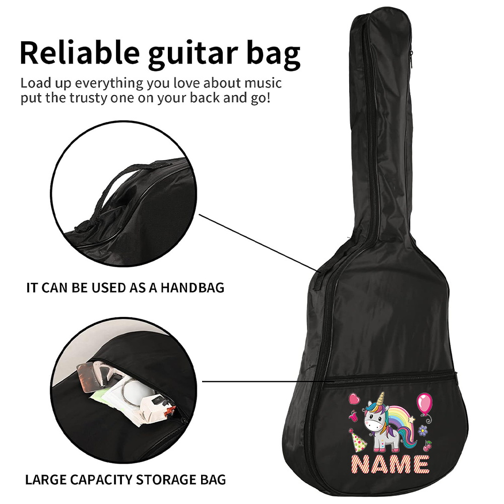Customized Name Guitar Bag 36- - огляд і ціна Musical Instrument With Names