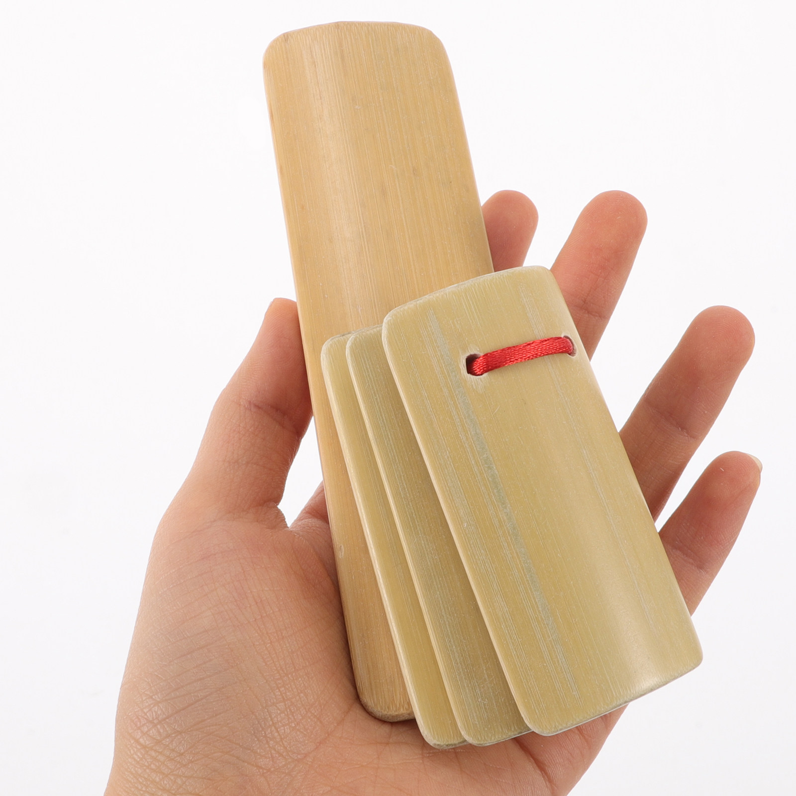 4Pcs Bamboo Clappers Kids Kuai - огляд і ціна Musical Instrument Clapper