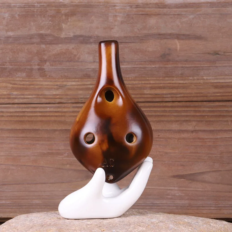 6 Hole Small Size Ocarina Stra - огляд і ціна Musical Instrument Qin