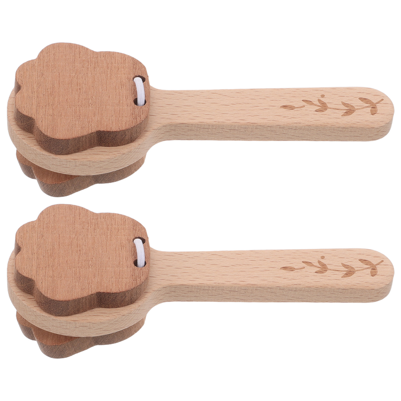 2Pcs Wooden Castanets Animal P - огляд і ціна Musical Instrument Family