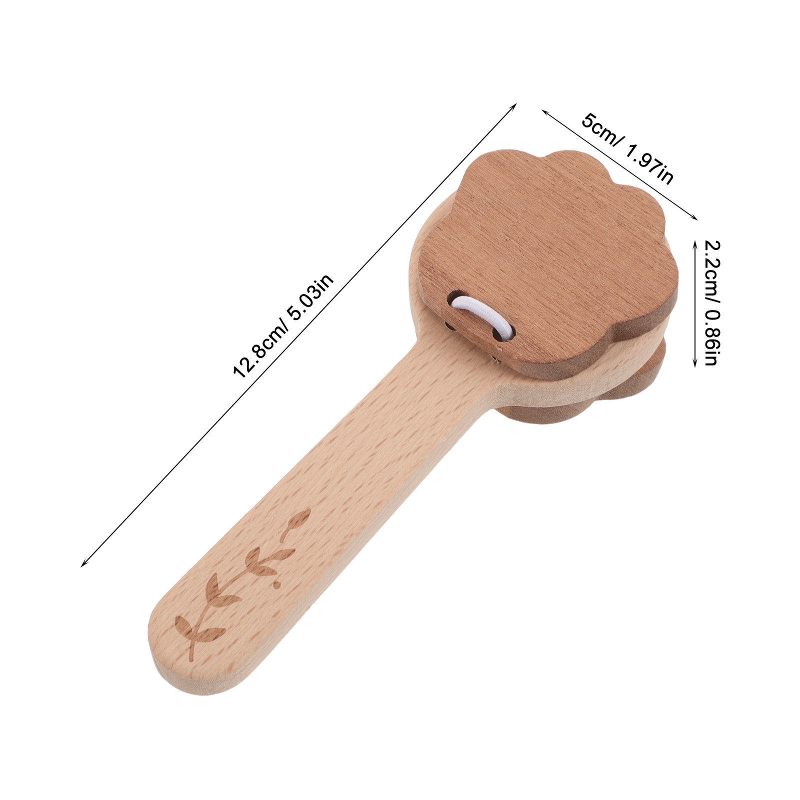 2Pcs Wooden Castanets Animal P - огляд і ціна Musical Instrument Family