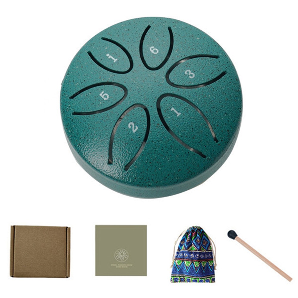 6-Tone Steel Tongue Drum Set M - огляд і ціна Tongue Drum Steel