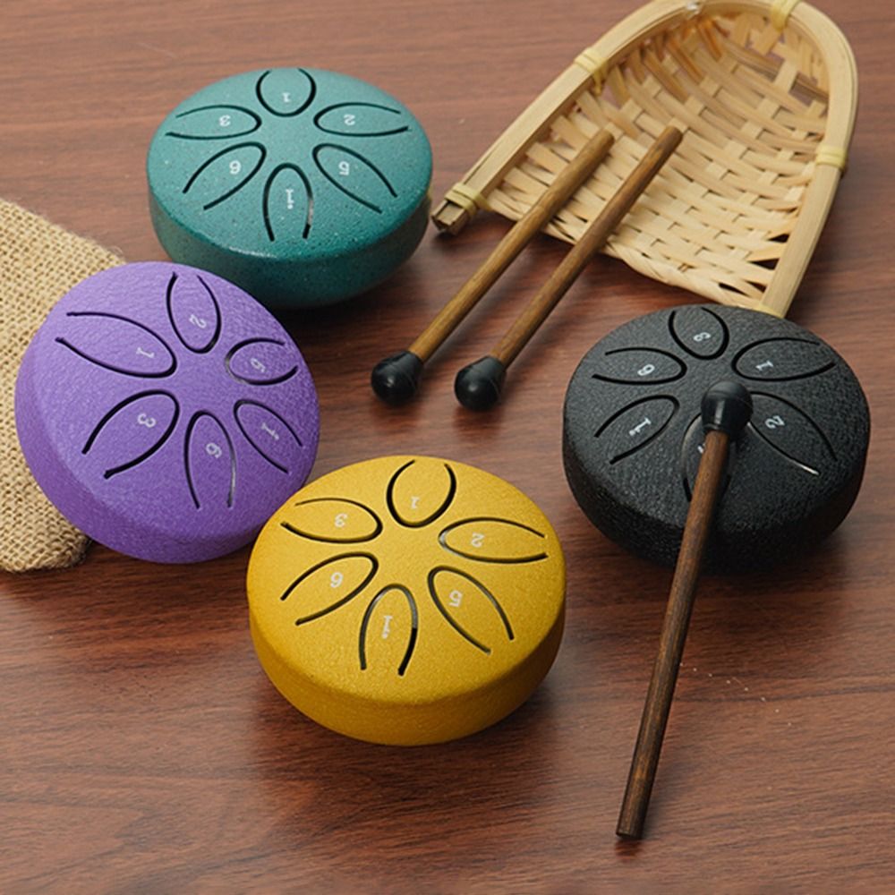 6-Tone Steel Tongue Drum Set M - огляд і ціна Tongue Drum Steel