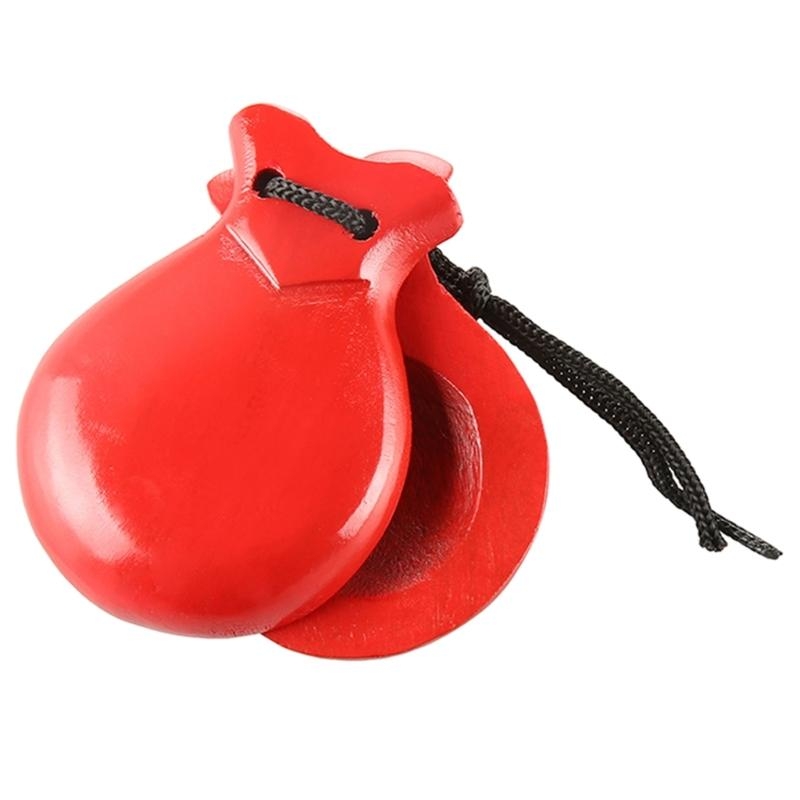 2Pcs Traditional Castanet Wood - огляд і ціна Musical Instrument Clapper