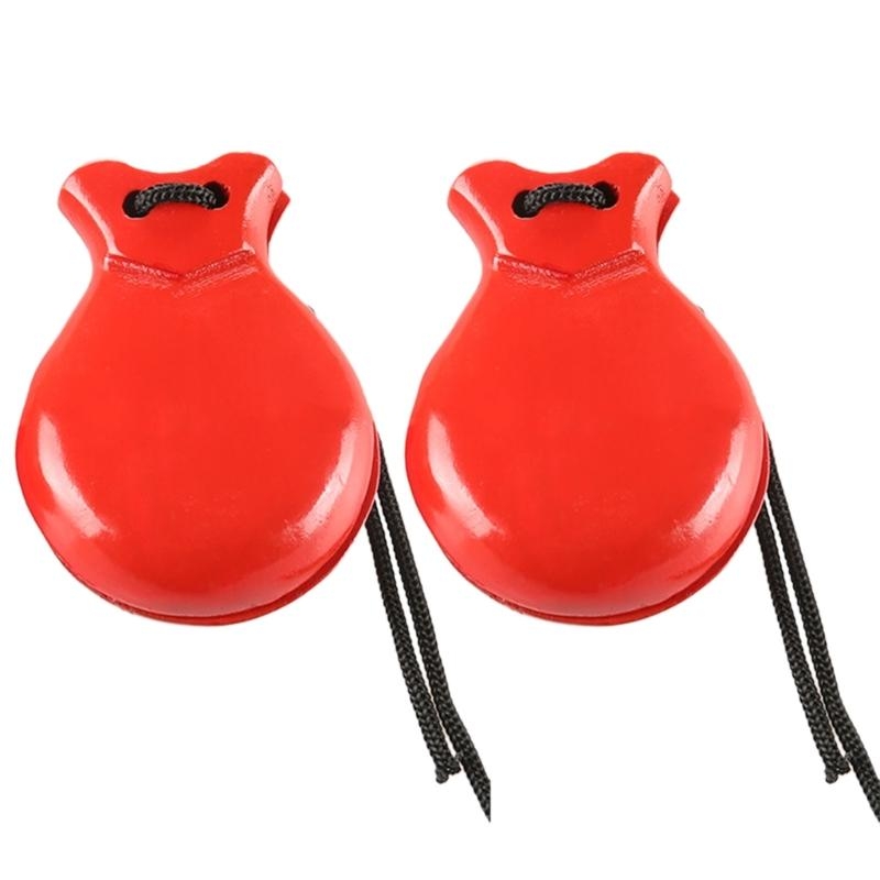 2Pcs Traditional Castanet Wood - огляд і ціна Musical Instrument Clapper
