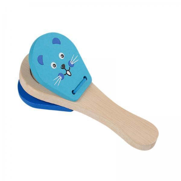 Wooden Castanets Clapper Kids  - огляд і ціна Musical Instrument Clapper