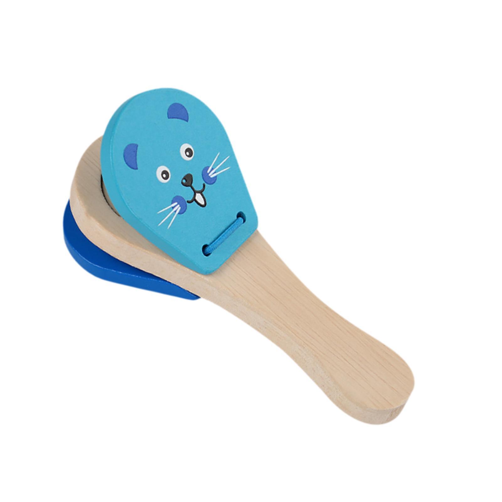 Wooden Castanets Clapper Kids  - огляд і ціна Musical Instrument Clapper