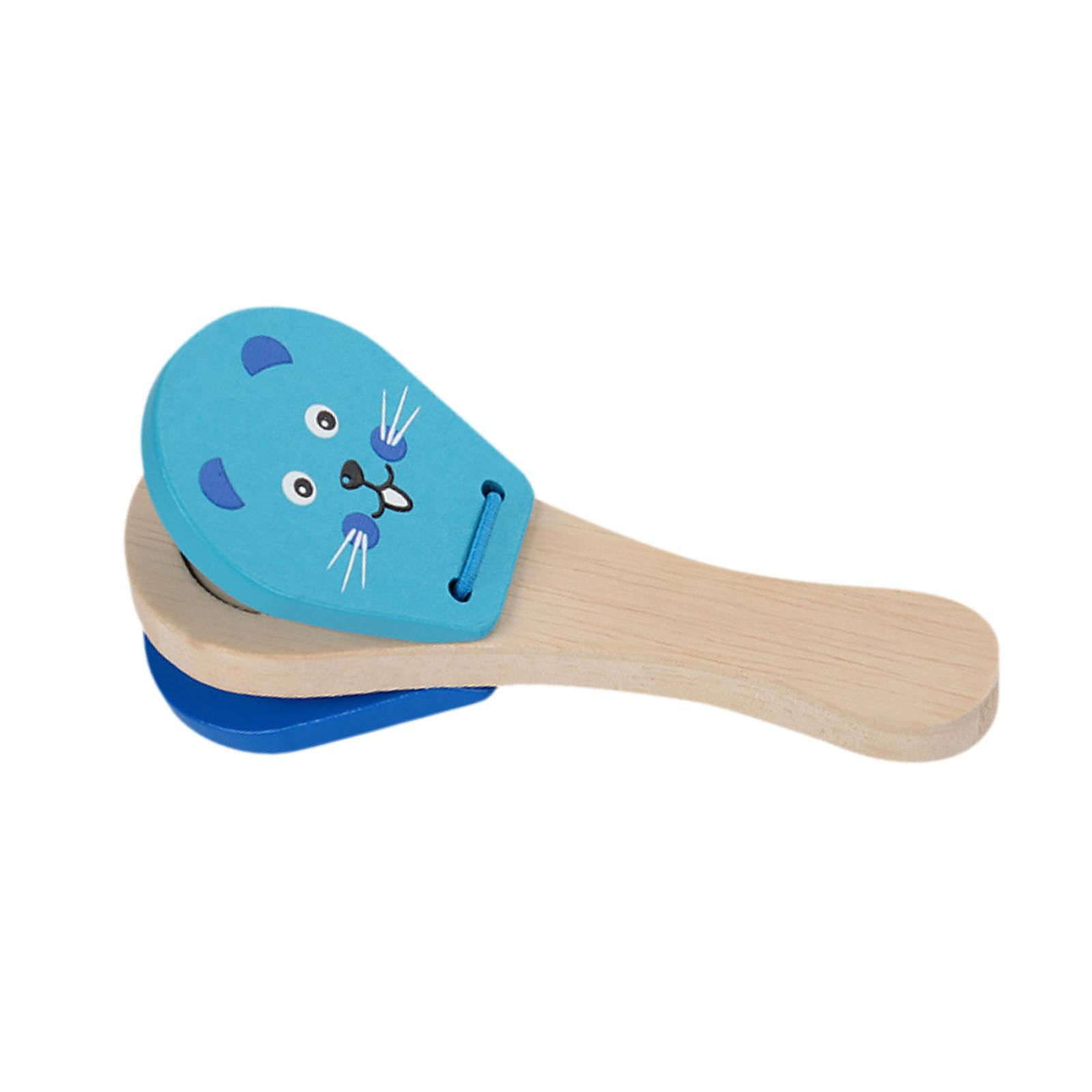 Wooden Castanets Clapper Kids  - огляд і ціна Musical Instrument Clapper