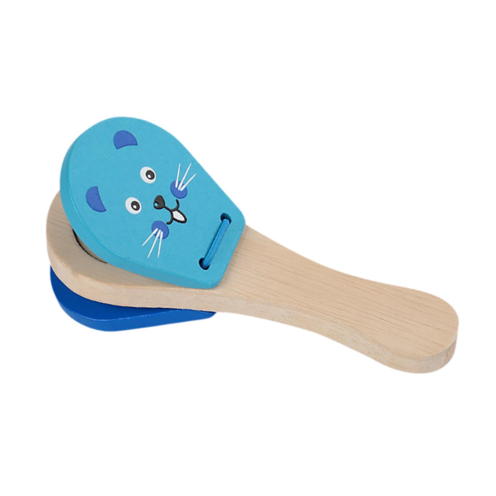 Wooden Castanets Clapper Kids  - огляд і ціна Musical Instrument Clapper
