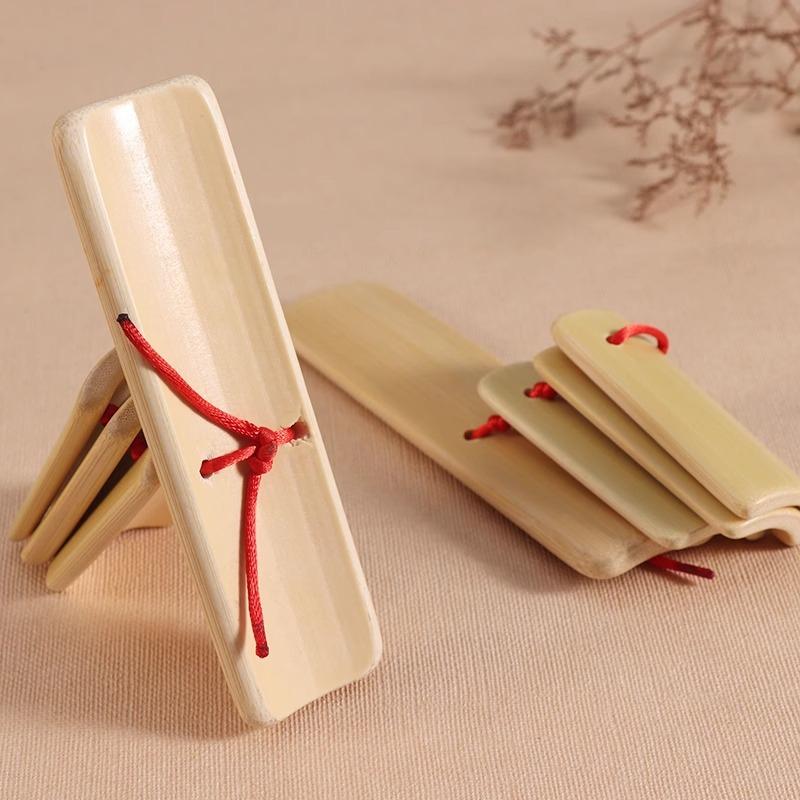 Children Small Bamboo Clapper  - огляд і ціна Musical Instrument Clapper