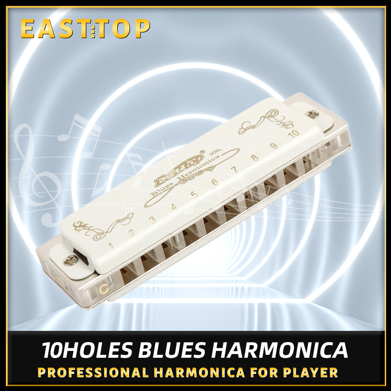East top 10 hole harmonica pro - огляд і ціна Musical Instrument Reed