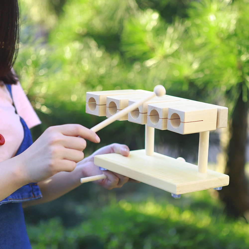 5 Tone Xylophone Orff Musical  - огляд і ціна Musical Instrument Clapper