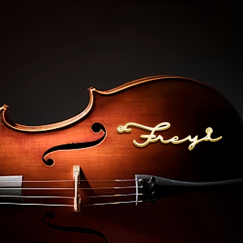 [Custom] Decorative nameplates - огляд і ціна Musical Instrument With Names